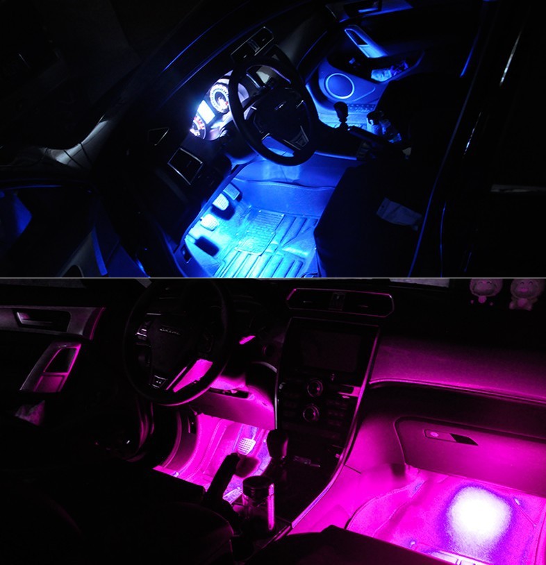 Car APP-Controlled Atmosphere Light – Customize Your Drive