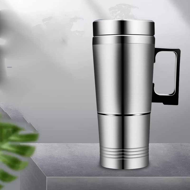 Stainless Steel Electric Car Kettle – Perfect for On-the-Go